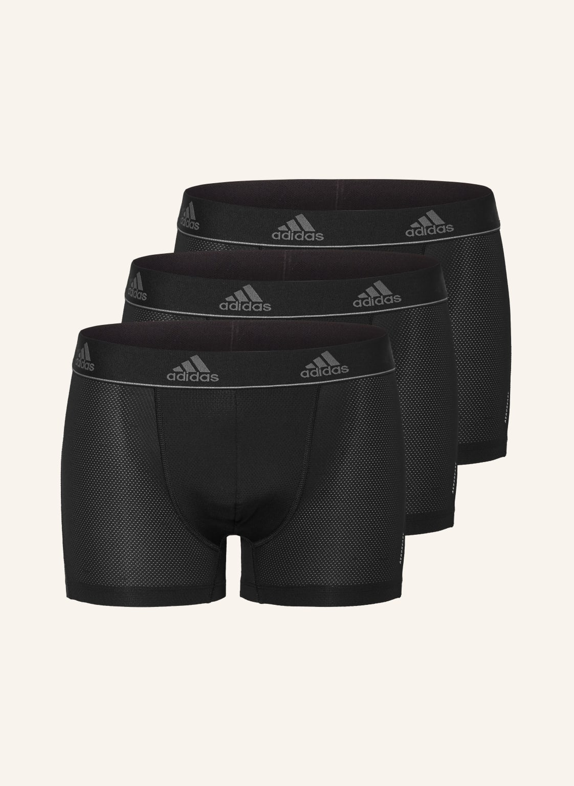 Adidas 3er-Pack Boxershorts schwarz Adidas 3er-Pack Boxershorts schwarz von Adidas