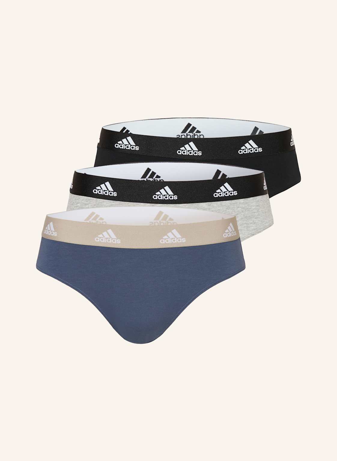 Adidas 3er-Pack Slips blau Adidas 3er-Pack Slips blau von Adidas