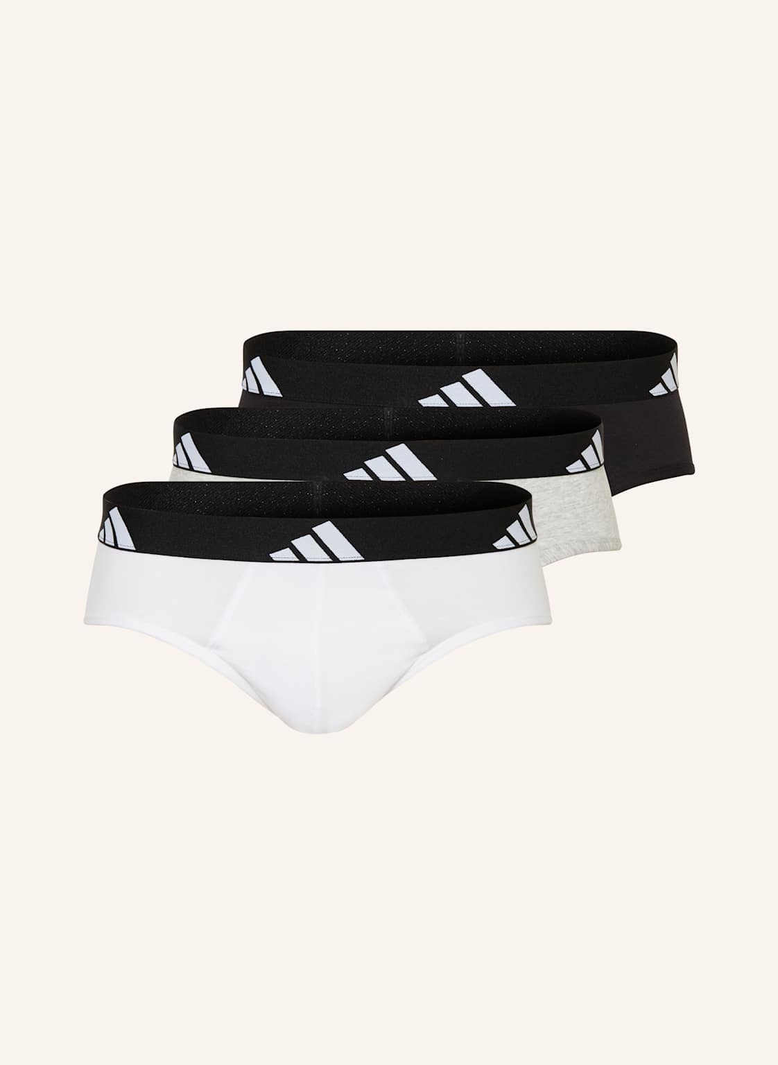 Adidas 3er-Pack Slips schwarz Adidas 3er-Pack Slips schwarz von Adidas
