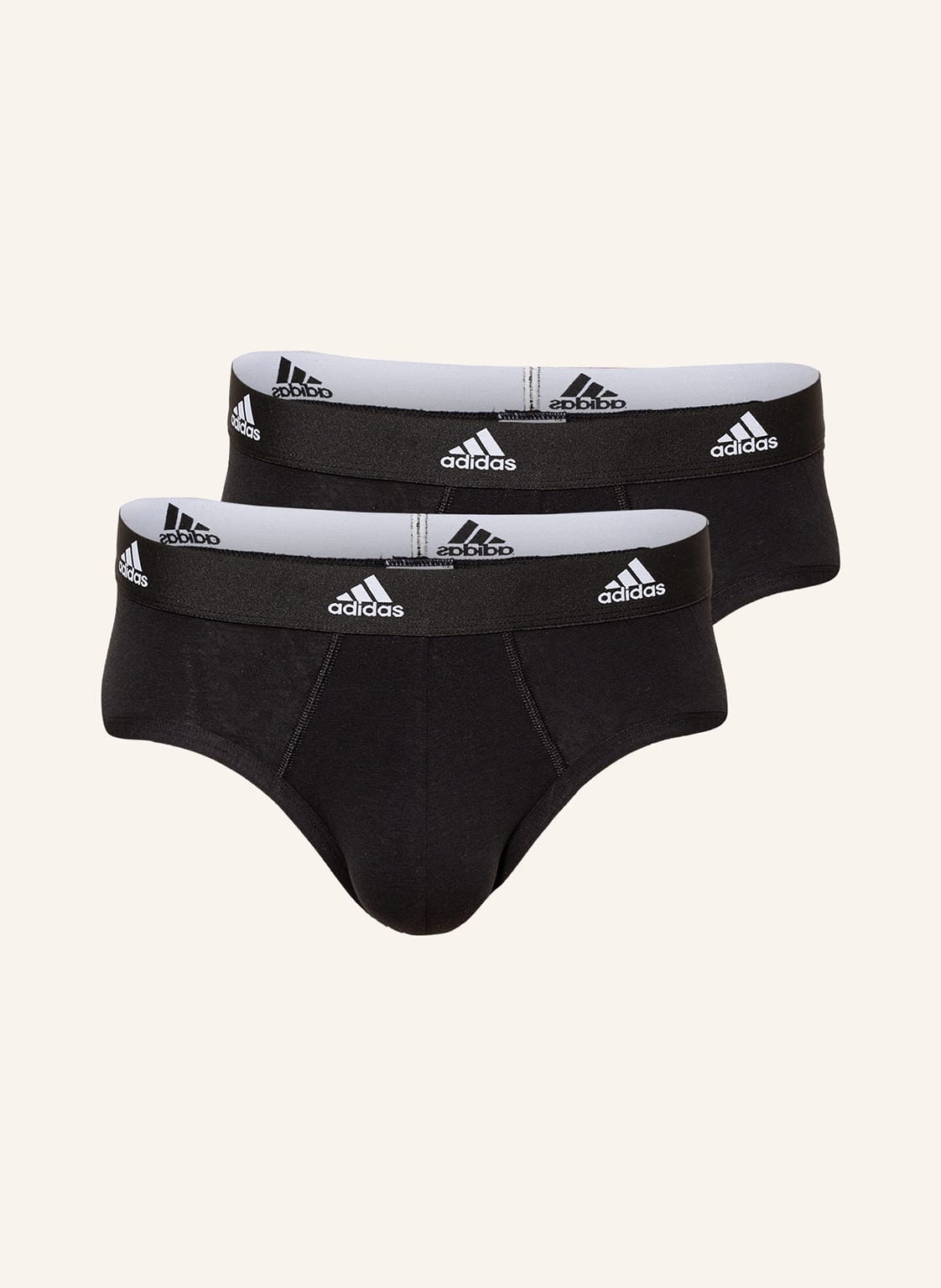 Adidas 3er-Pack Slips schwarz Adidas 3er-Pack Slips schwarz von Adidas