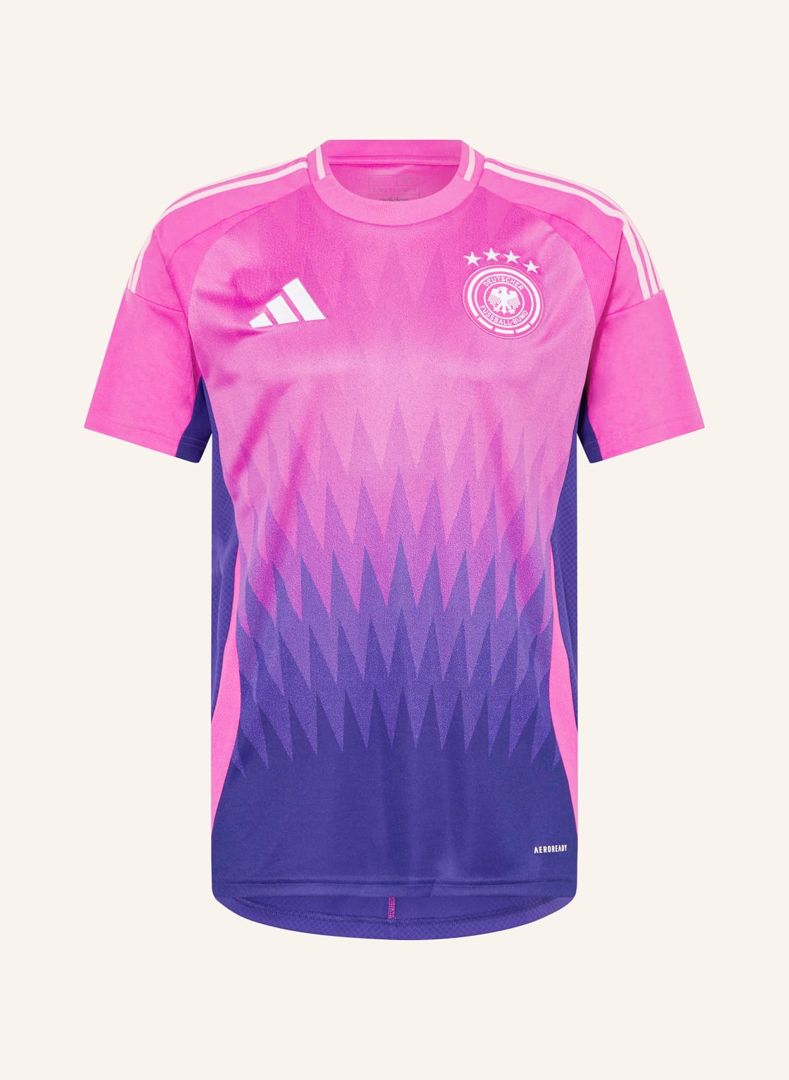 Adidas Auswärtstrikot Deutschland 24 Für Herren pink von Adidas