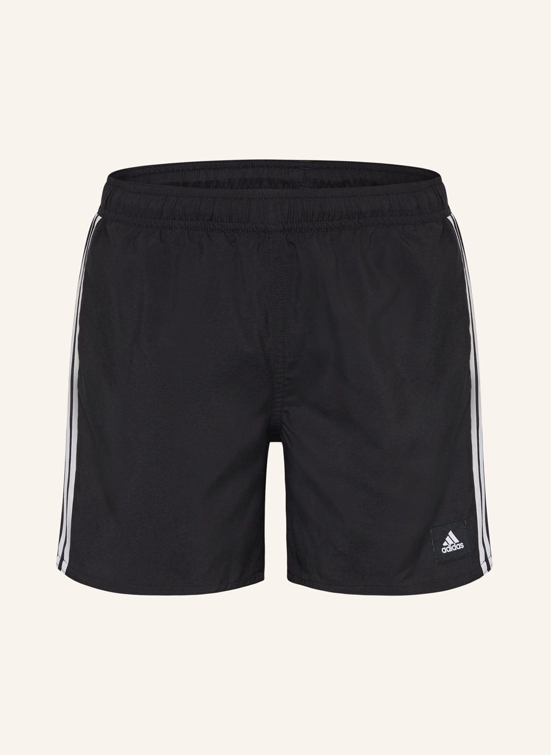 Adidas Badeshorts 3-Streifen schwarz von Adidas