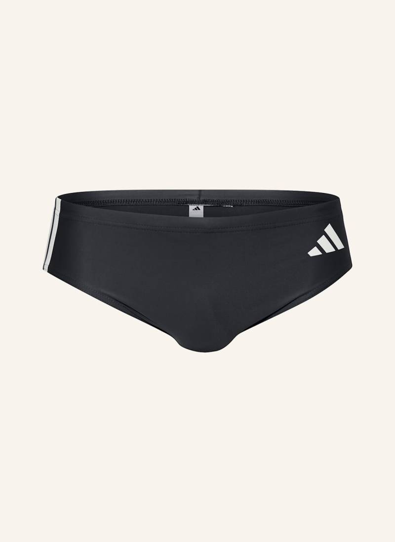 Adidas Badeslip 3-Streifen schwarz von Adidas