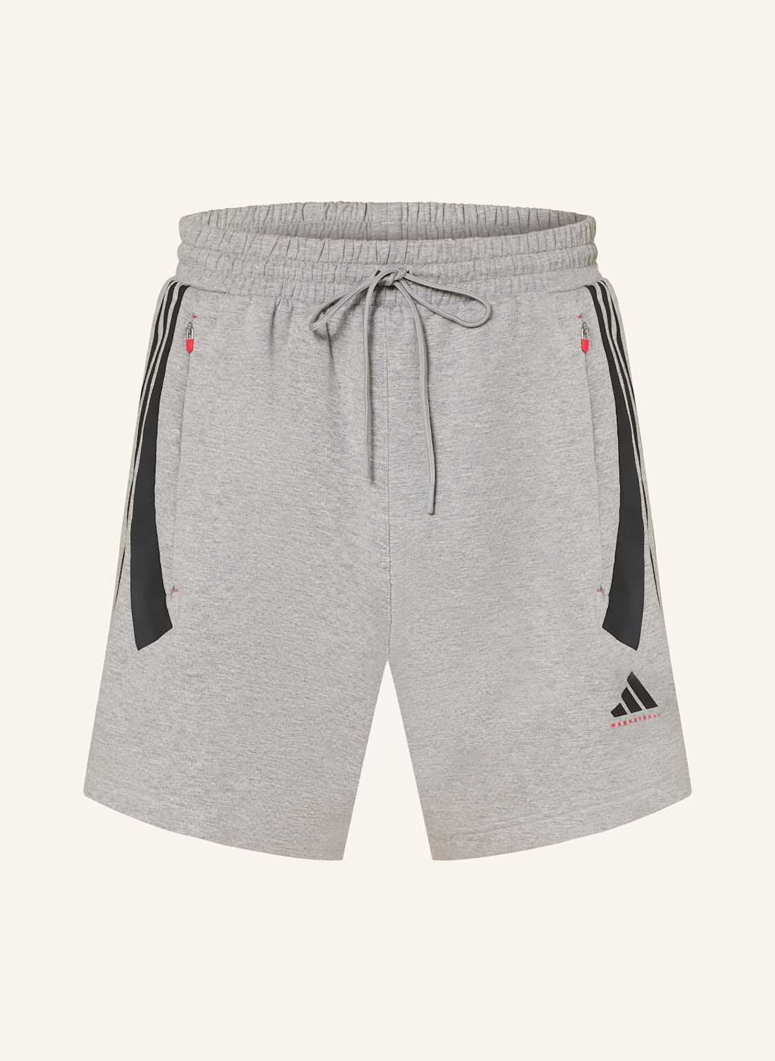 Adidas Basketballshorts Spacer grau von Adidas