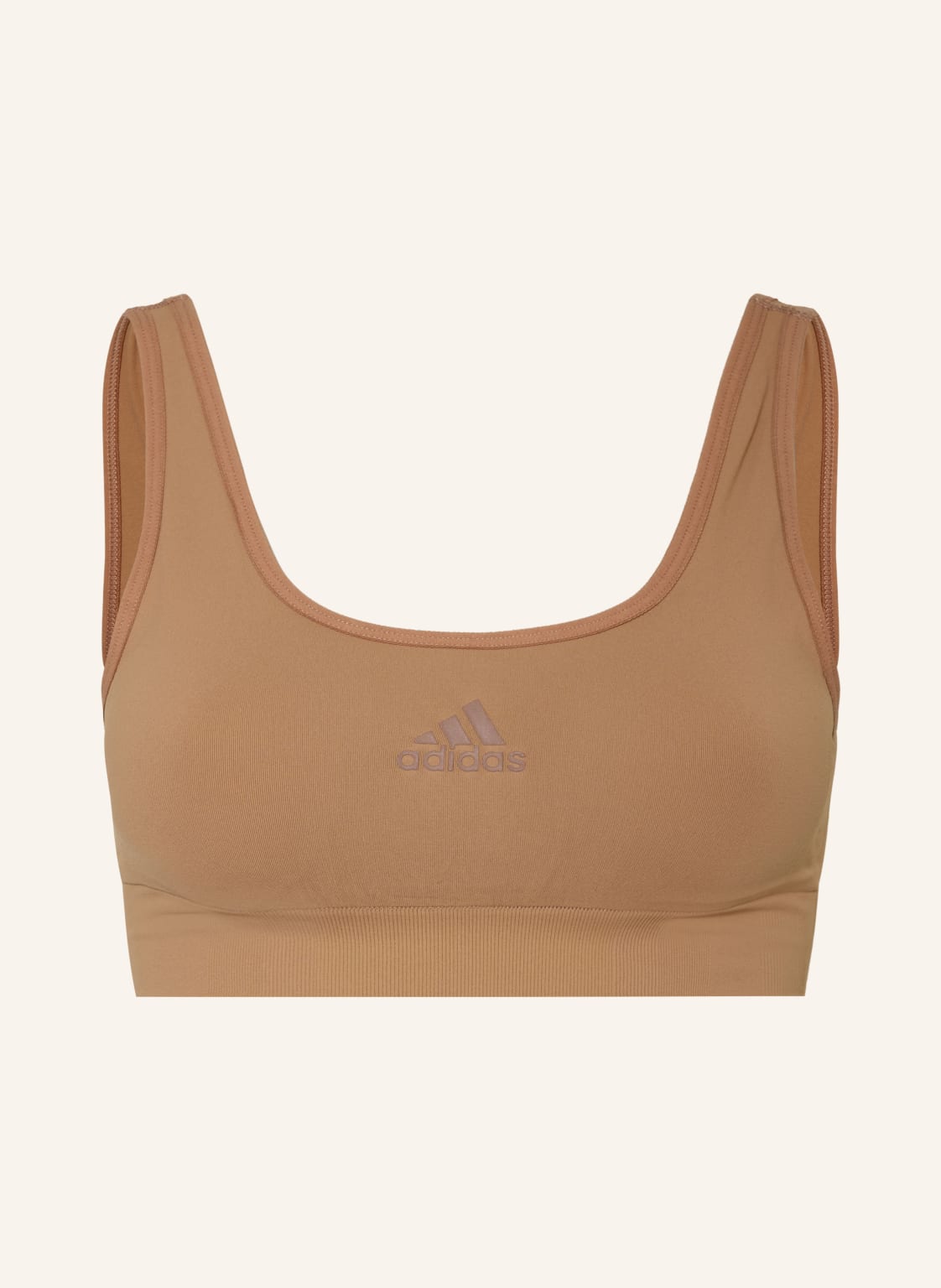 Adidas Bustier Scoop Lounge braun von Adidas