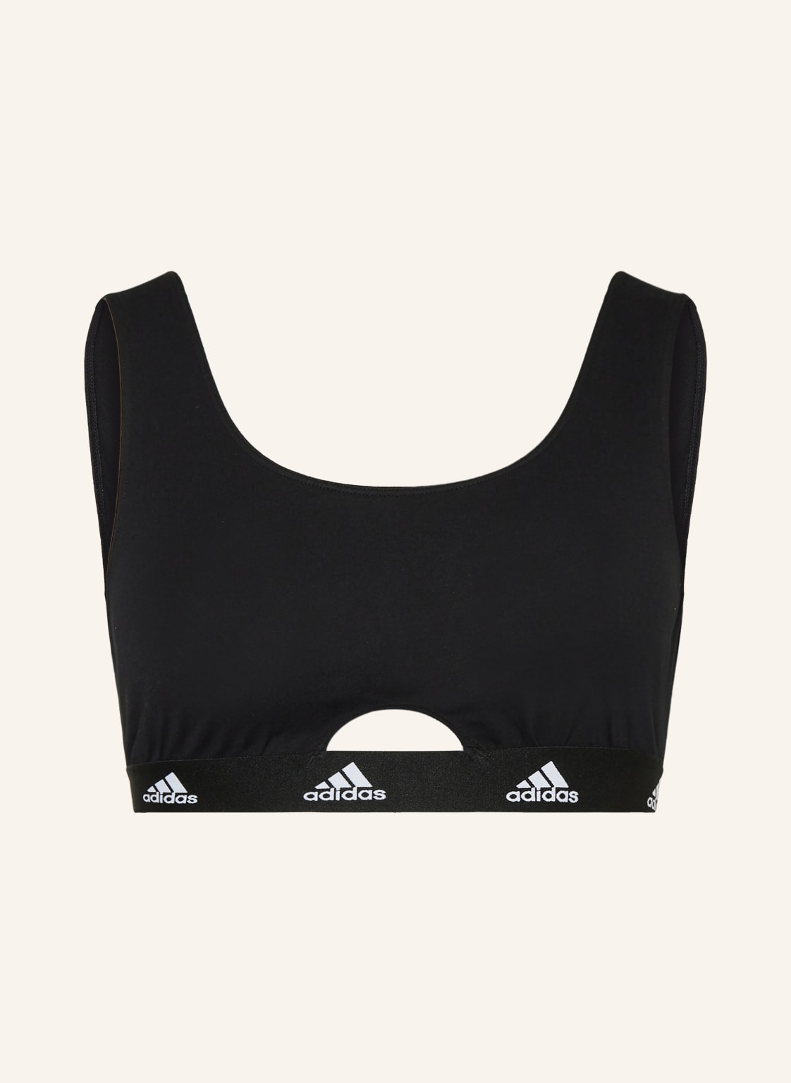 Adidas Bustier schwarz von Adidas