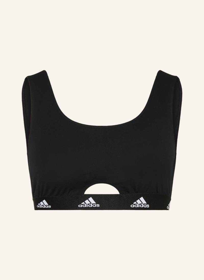 Adidas Bustier schwarz von Adidas