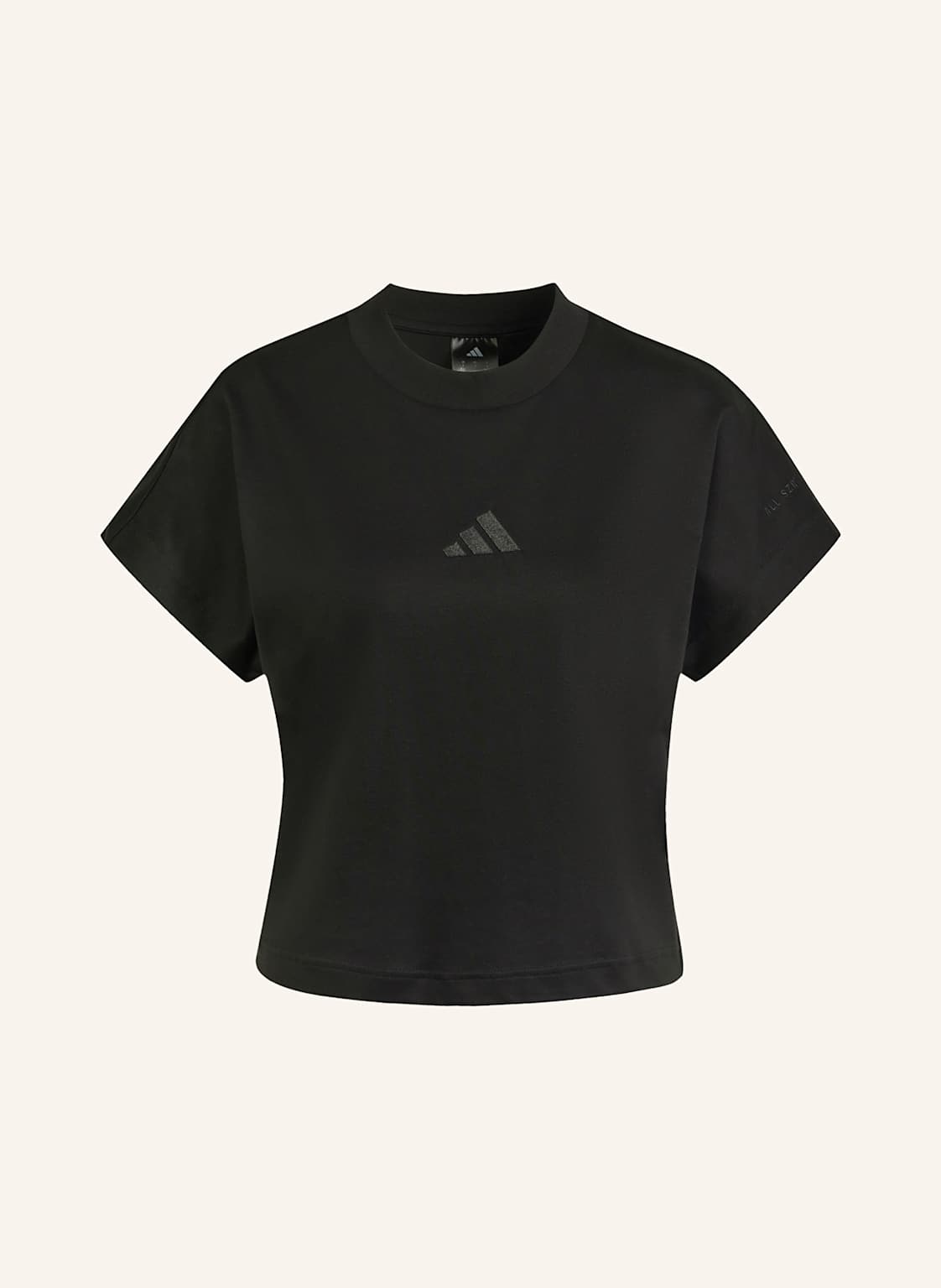Adidas Cropped-Top All Szn T-Shirt schwarz Adidas Cropped-Top All Szn T-Shirt schwarz von Adidas