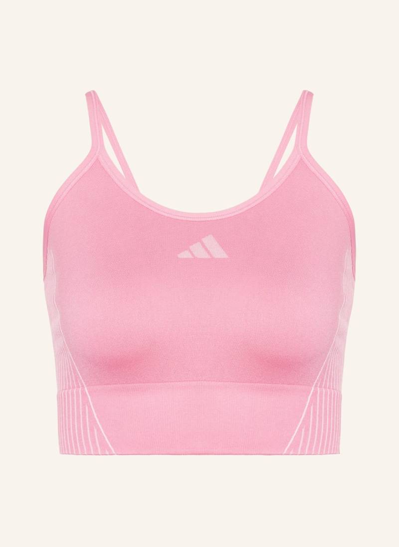 Adidas Cropped-Top Camisole pink von Adidas