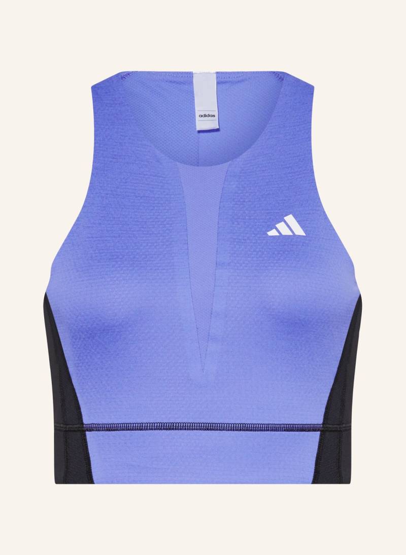 Adidas Cropped-Top Pro blau von Adidas