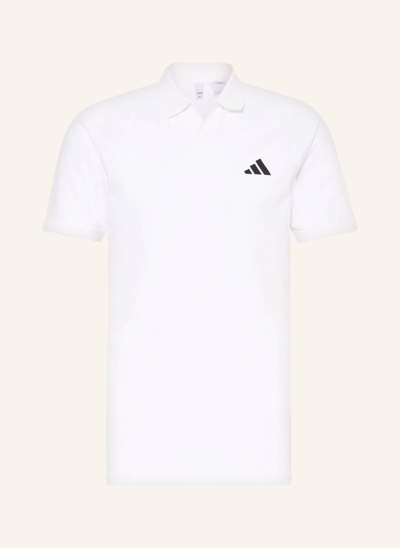 Adidas Funktions-Poloshirt weiss von Adidas