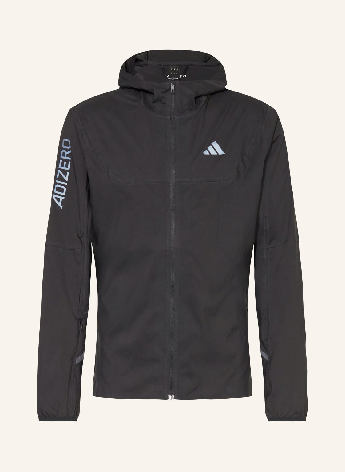 Adidas Laufjacke Adizero schwarz von Adidas