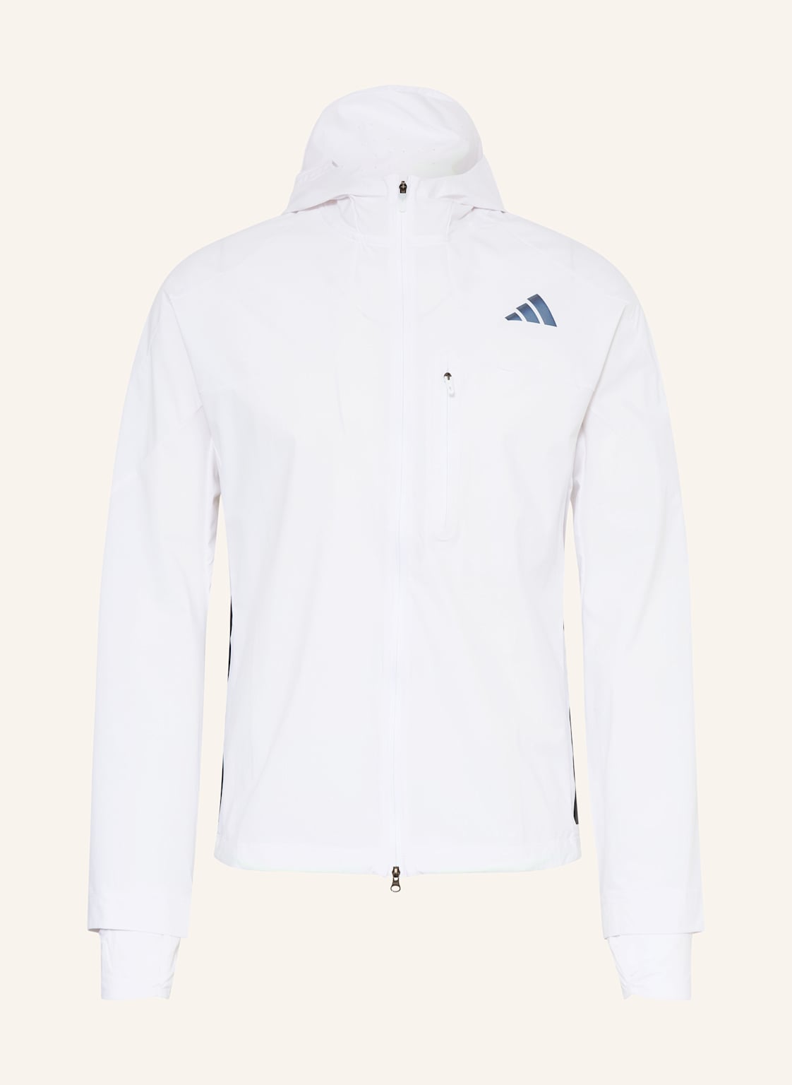 Adidas Laufjacke Adizero weiss Adidas Laufjacke Adizero weiss von Adidas