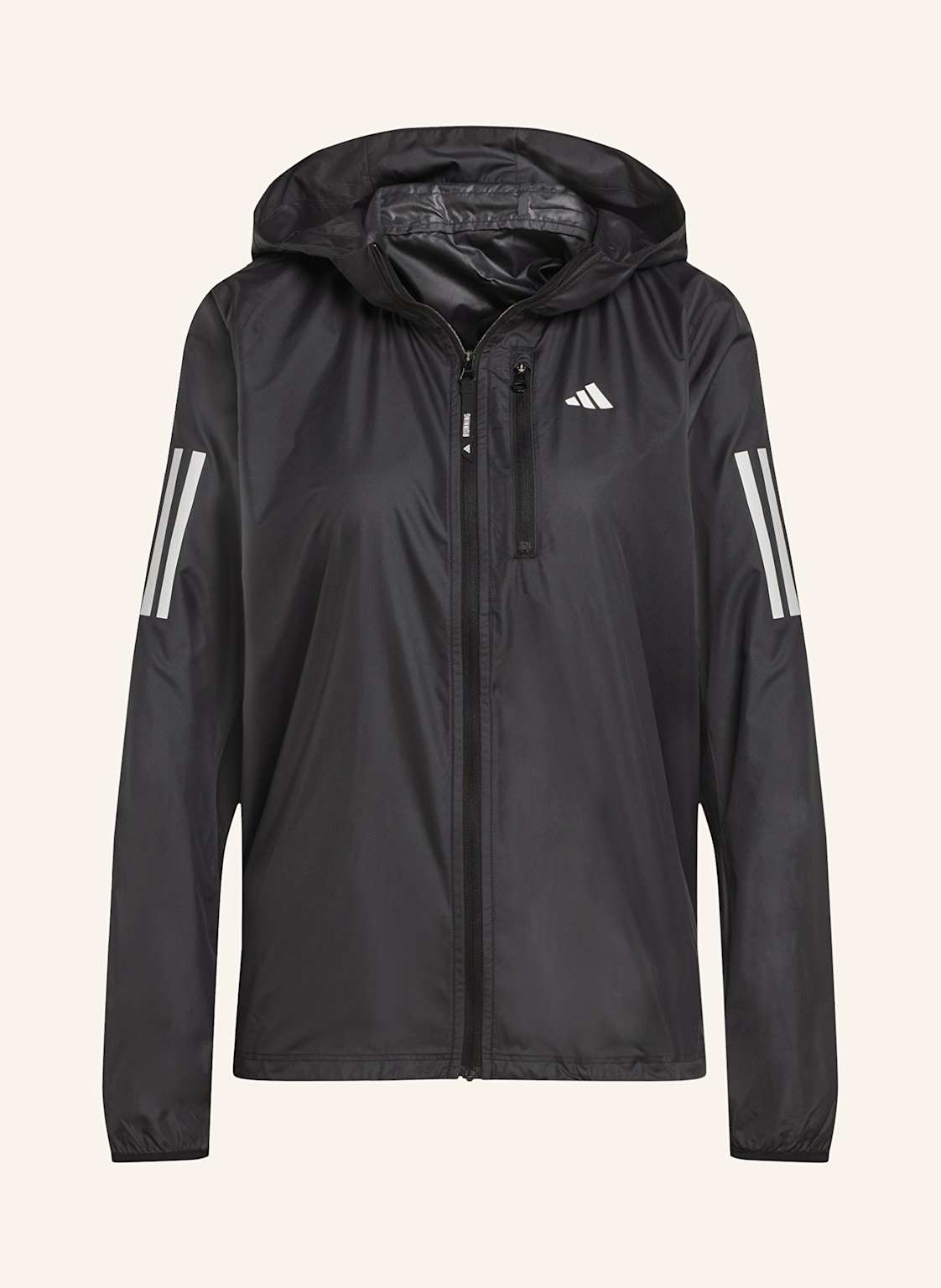 Adidas Laufjacke Own The Run schwarz von Adidas