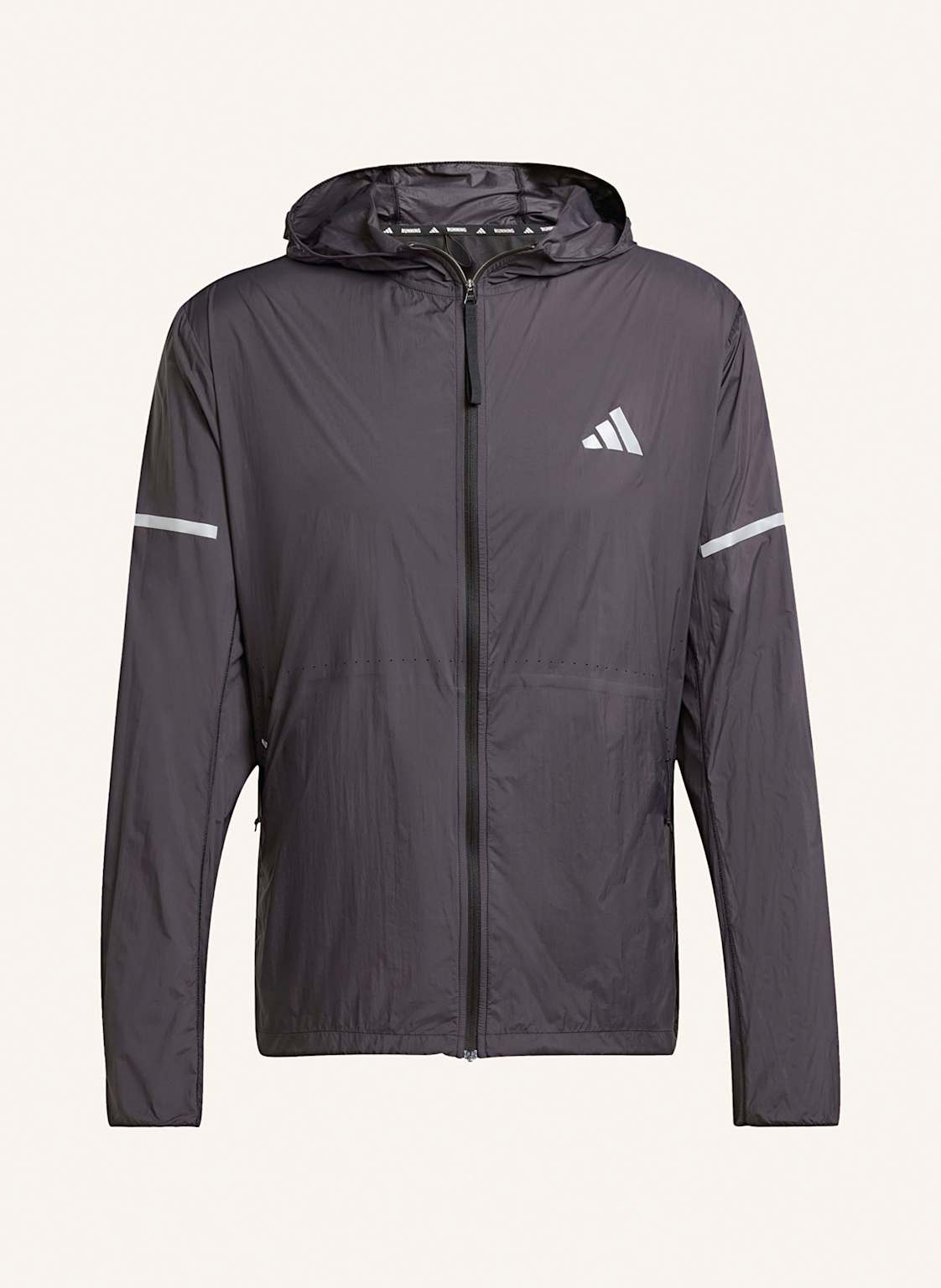 Adidas Laufjacke Ultimate Uv schwarz von Adidas