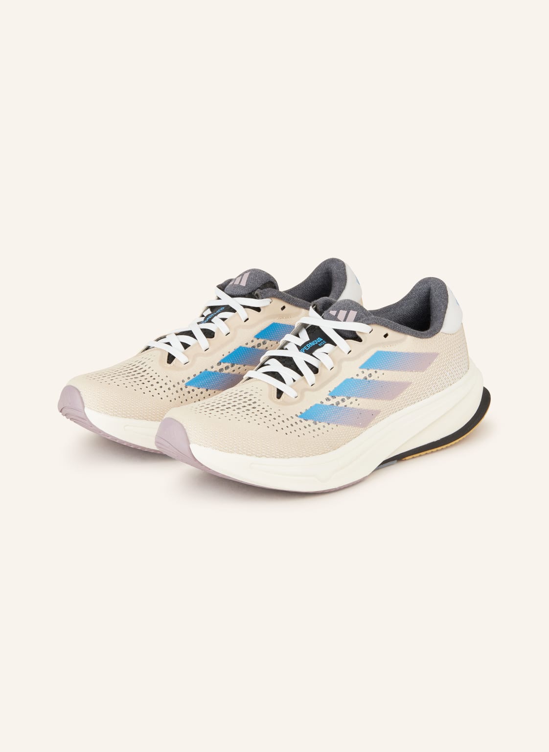 Adidas Laufschuhe Supernova Rise W beige von Adidas