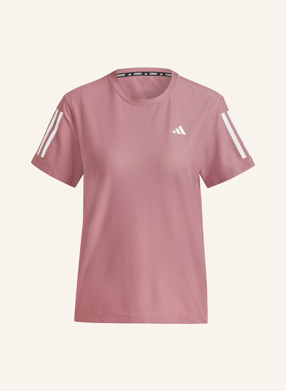 Adidas Laufshirt Own The Run braun von Adidas