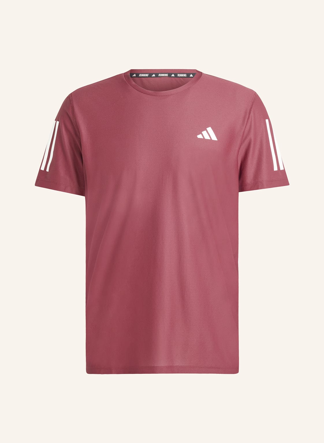 Adidas Laufshirt Own The Run braun von Adidas