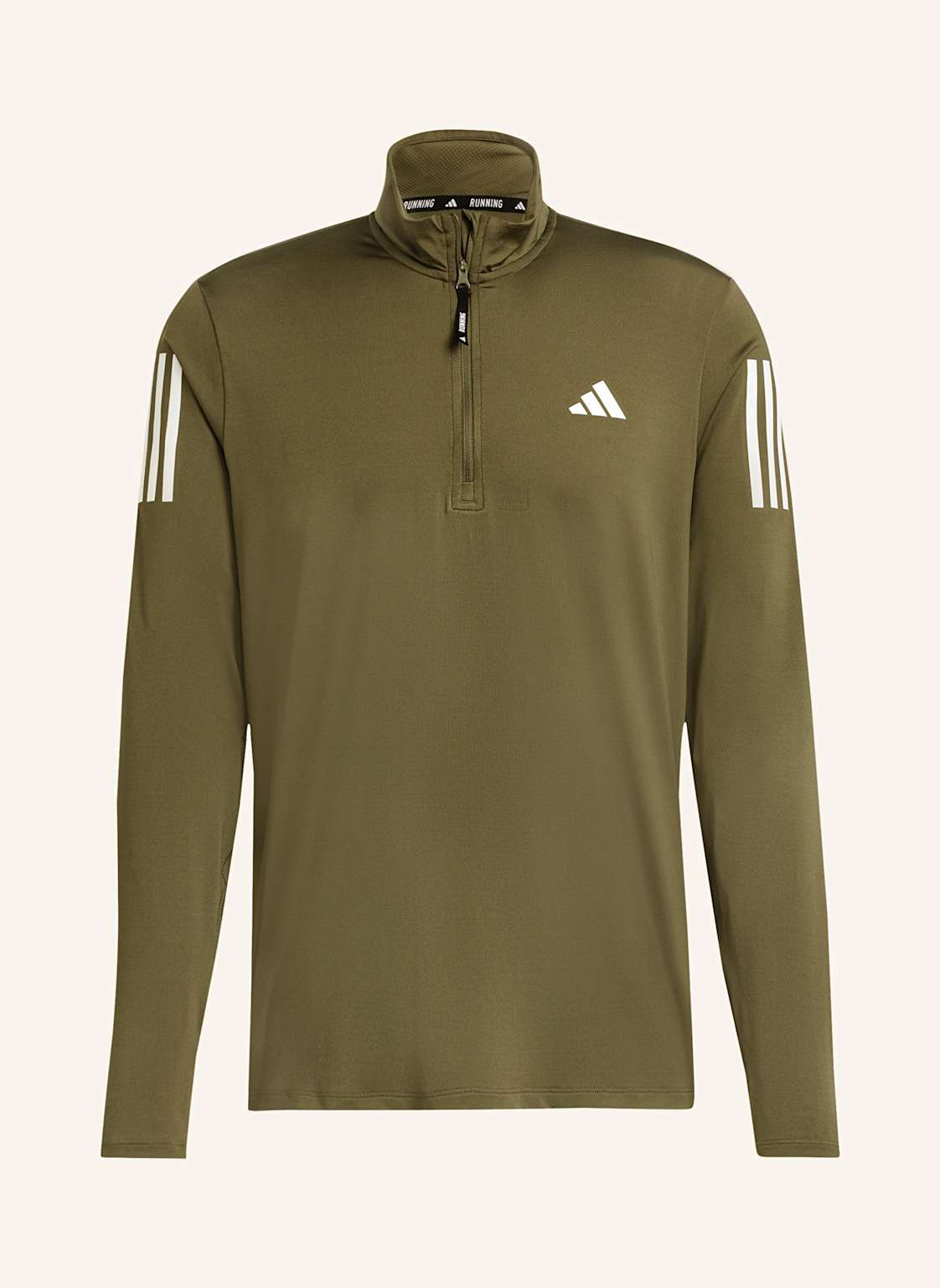 Adidas Laufshirt Own The Run gruen von Adidas