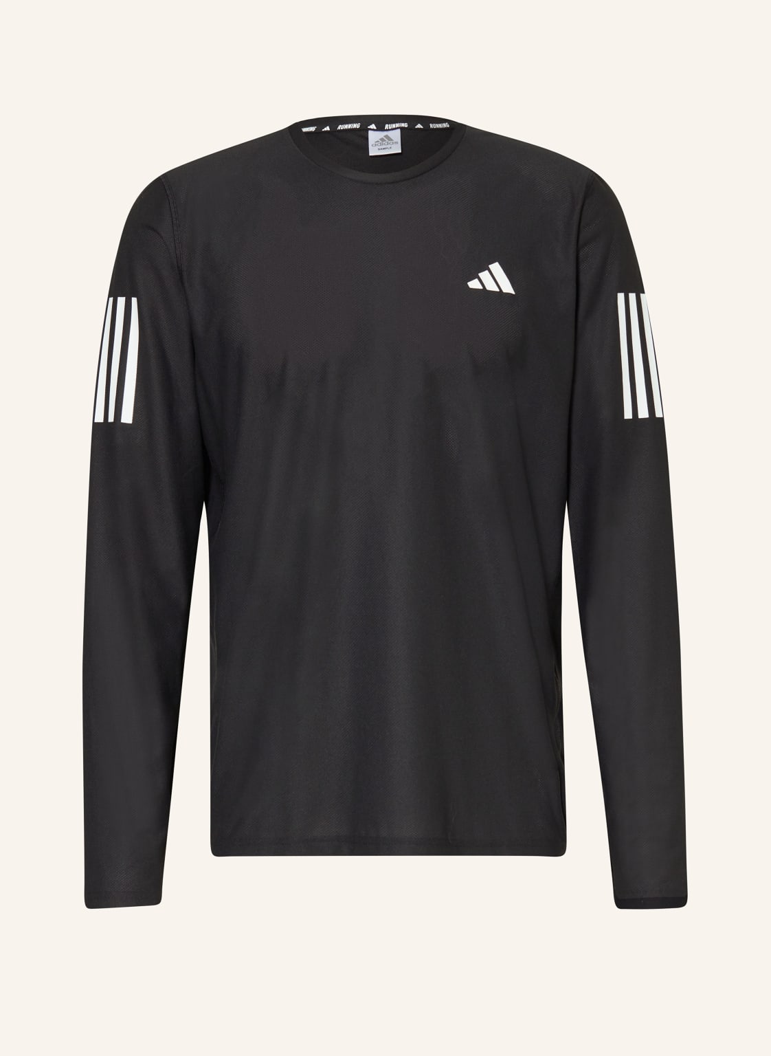 Adidas Laufshirt Own The Run schwarz von Adidas