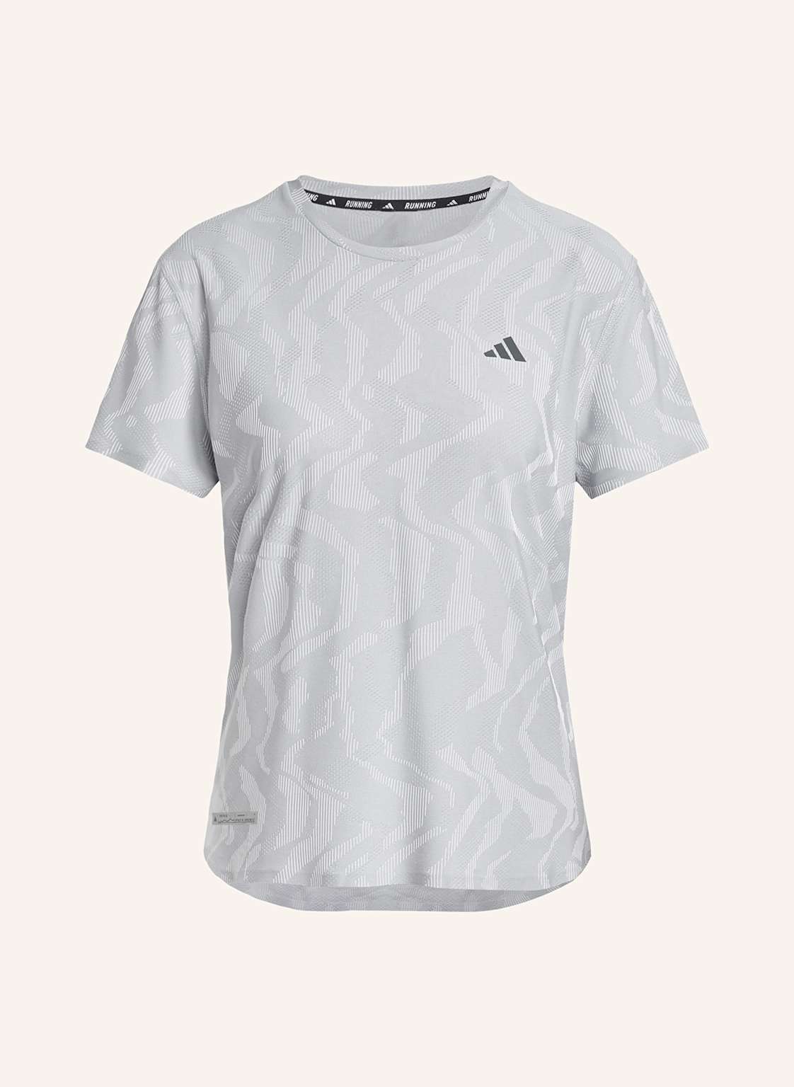 Adidas Laufshirt Ultimate Engineered grau von Adidas