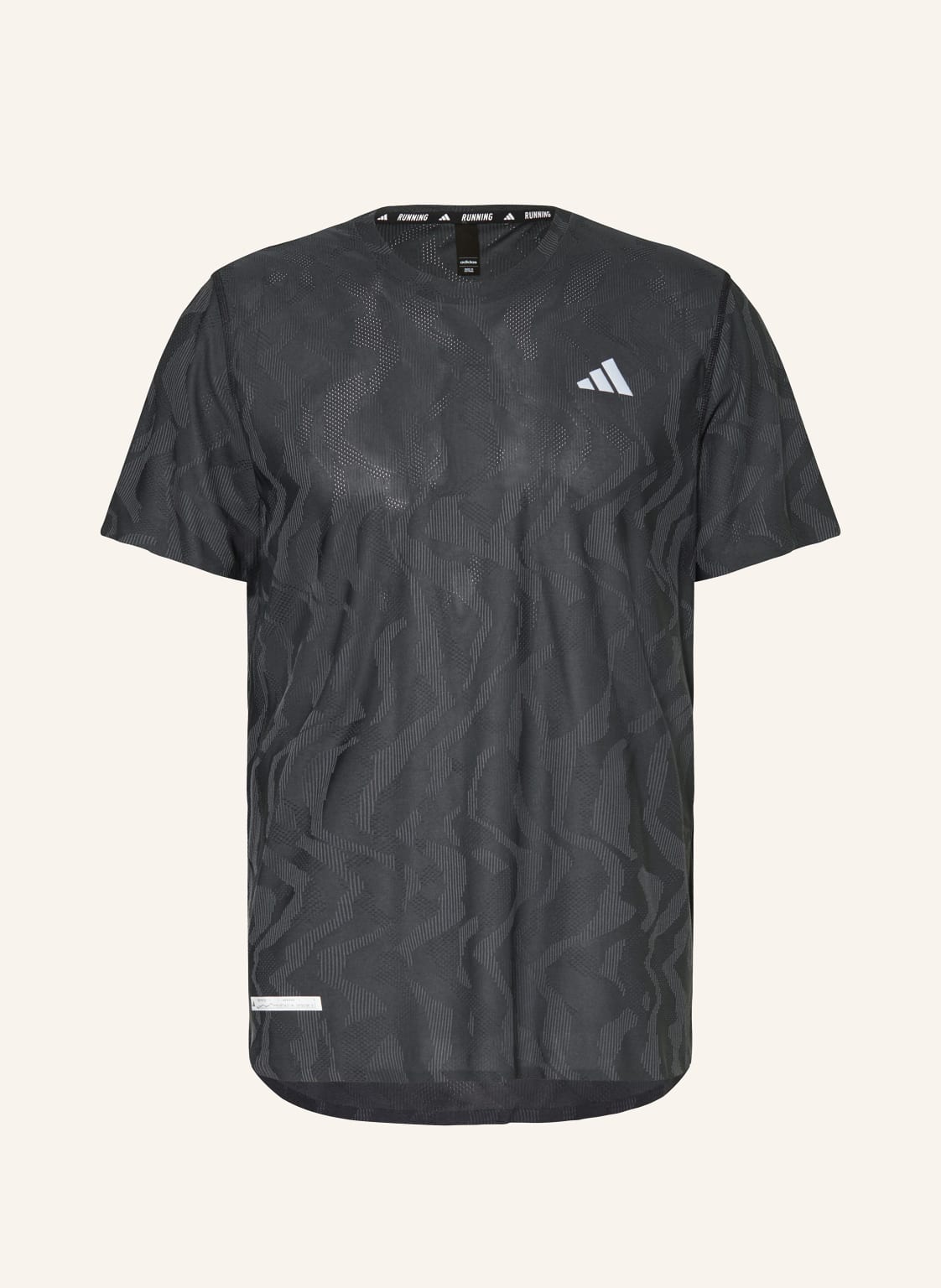 Adidas Laufshirt Ultimate Engineered schwarz von Adidas