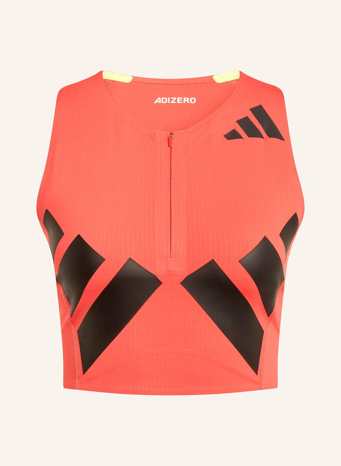 Adidas Lauftop Adizero Road To Records Crop rot von Adidas