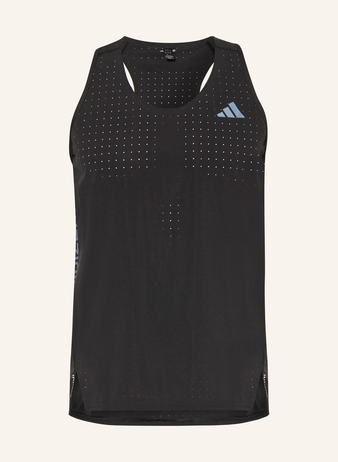 Adidas Lauftop Adizero schwarz von Adidas