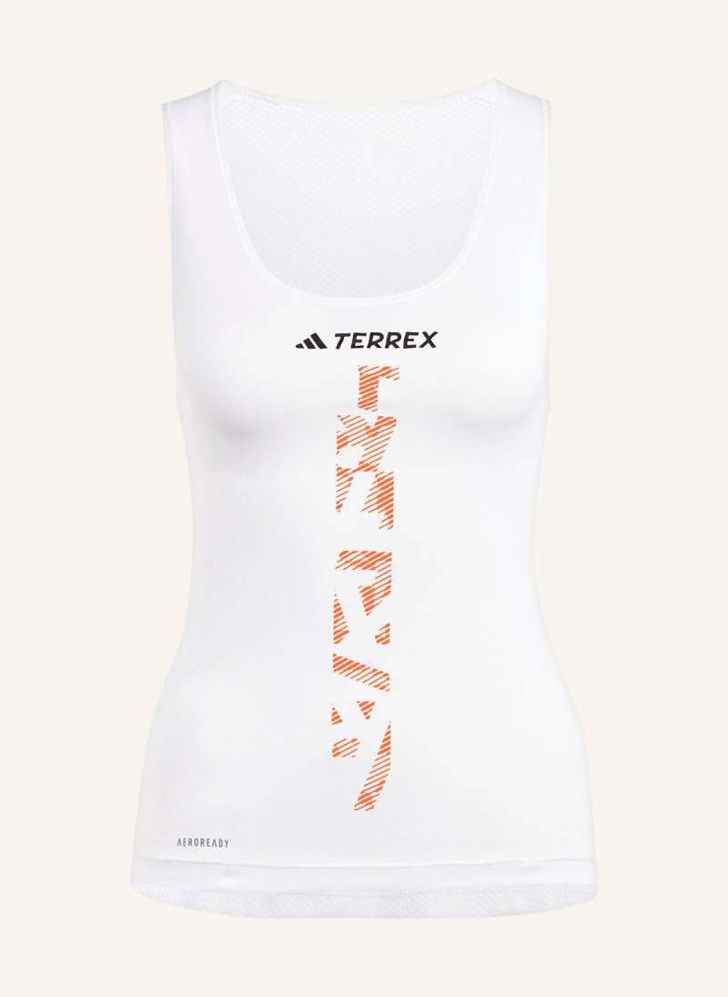 Adidas Lauftop Terrex Xperior Singlet weiss von Adidas