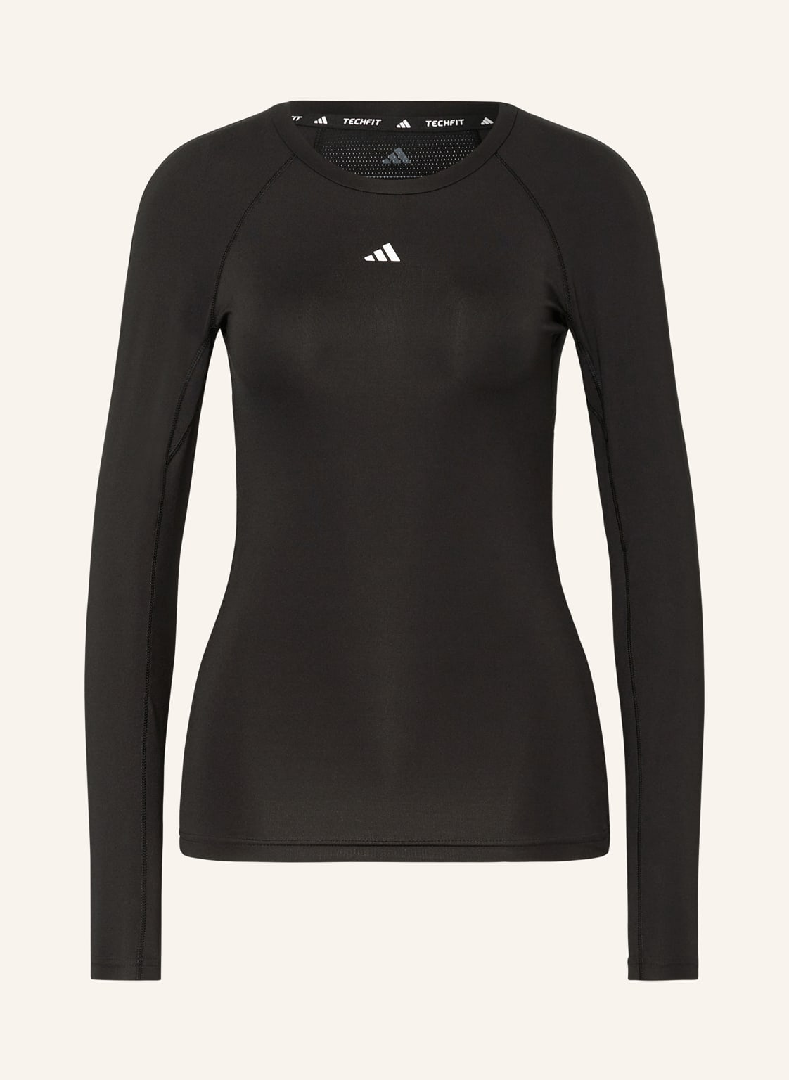 Adidas Longsleeve Techfit schwarz von Adidas