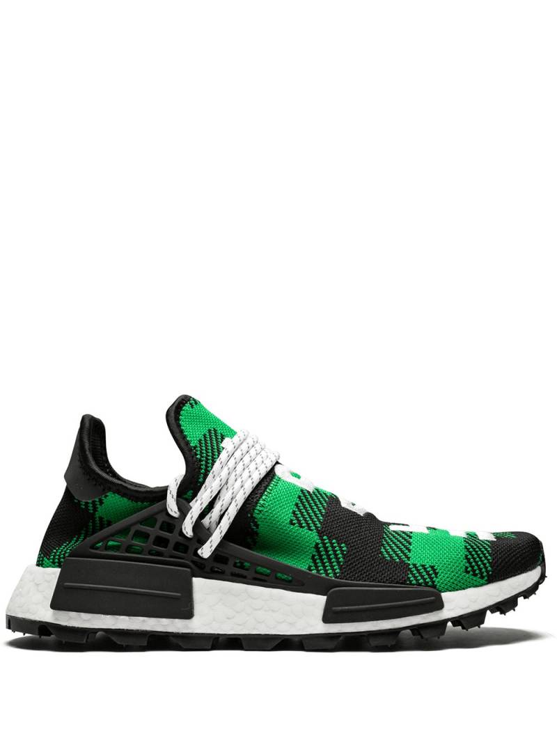 adidas x Billionaires Boys Club x Pharrell Williams NMD Hu "Plaid Pack/Green" sneakers von adidas