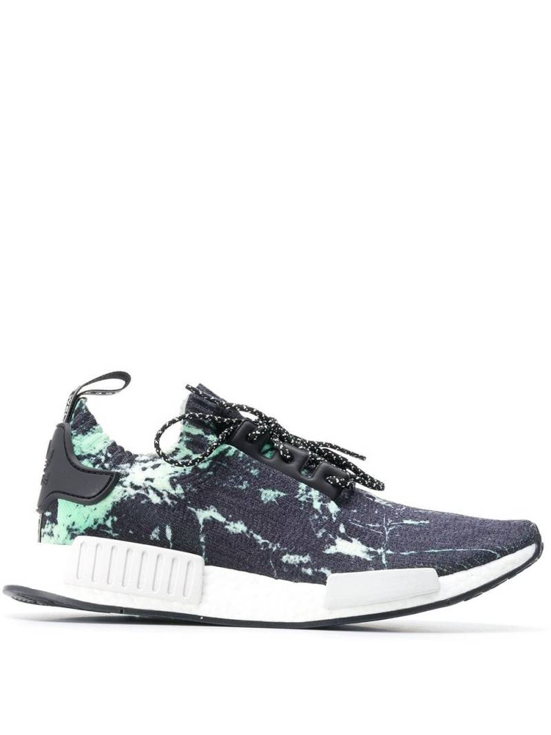 adidas NMD R1 Primeknit "Green Marble" sneakers - Blue von adidas