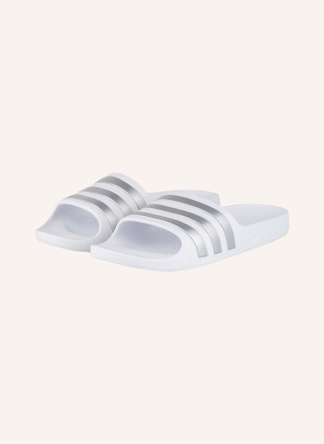 Adidas Pantoletten Adilette Aqua weiss Adidas Pantoletten Adilette Aqua weiss von Adidas