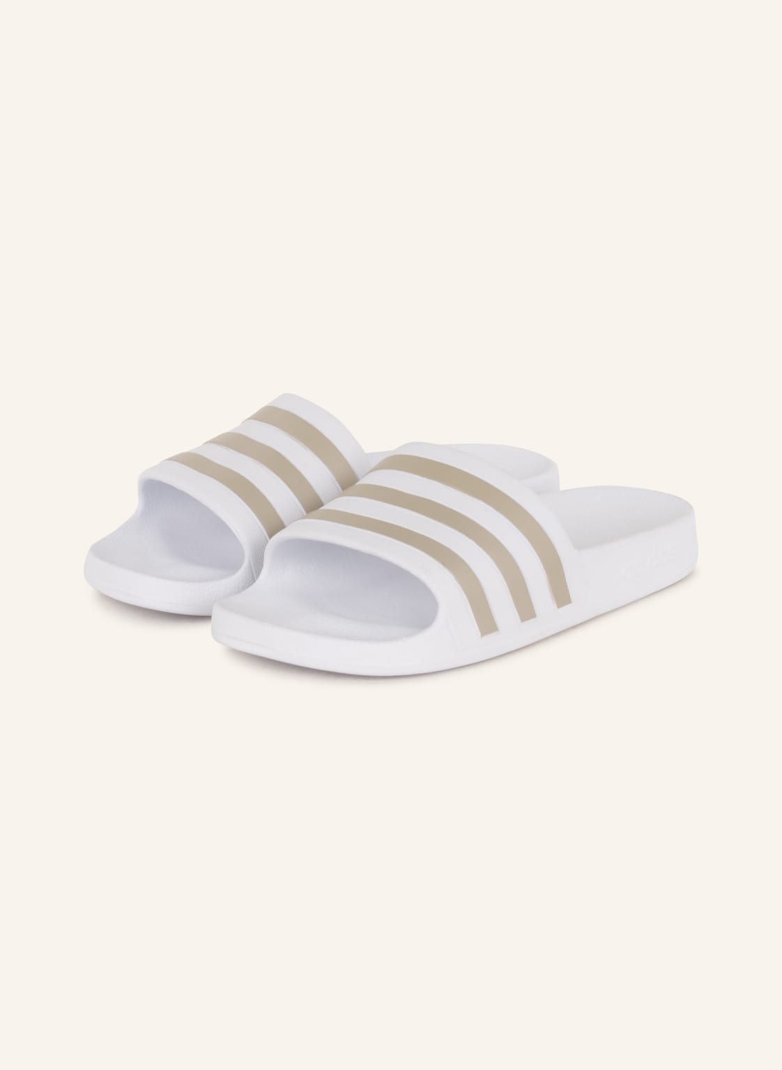 Adidas Pantoletten Adilette Aqua weiss Adidas Pantoletten Adilette Aqua weiss von Adidas
