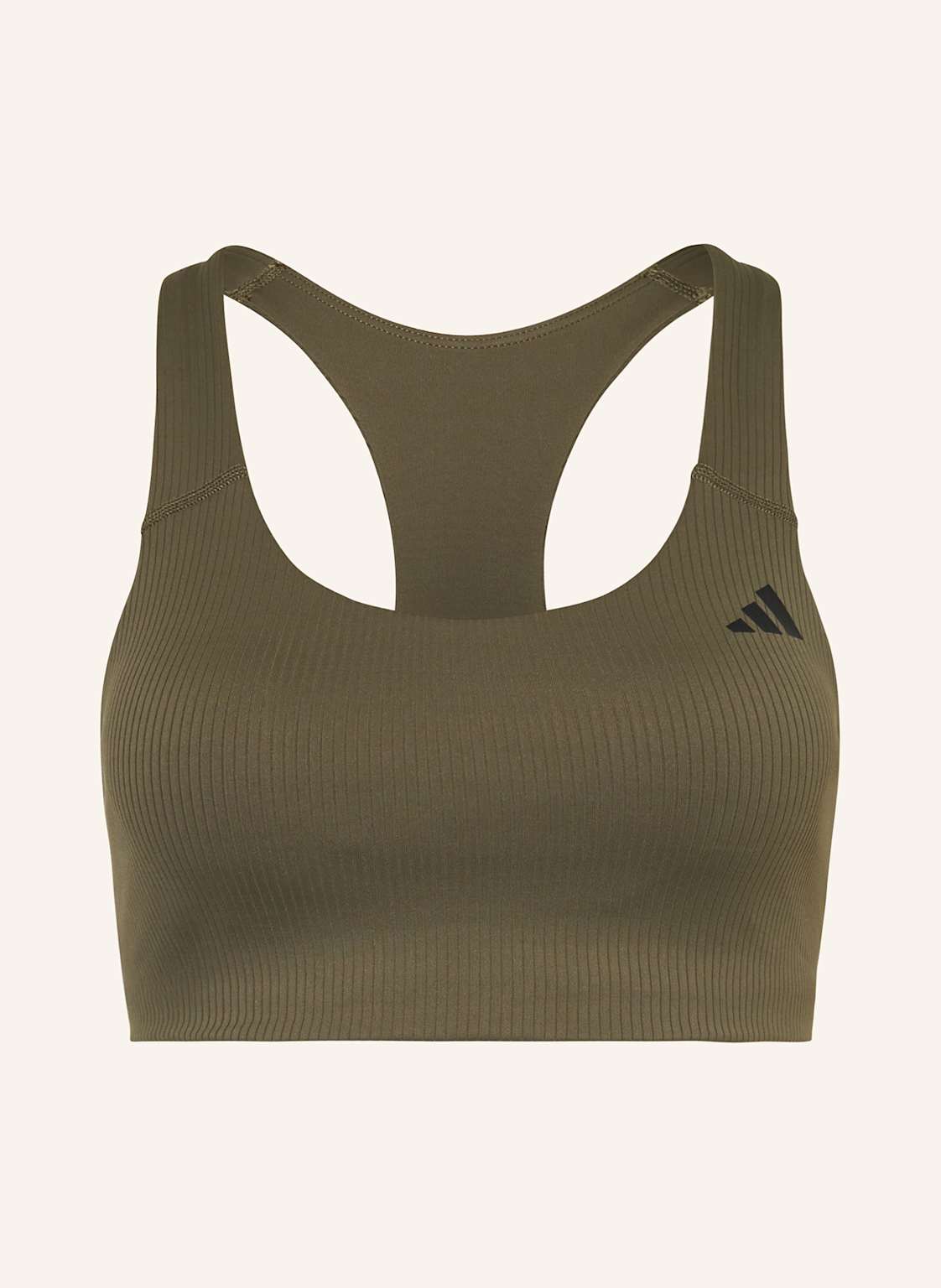 Adidas Sport-Bh Powerimpact Rib braun Adidas Sport-Bh Powerimpact Rib braun von Adidas