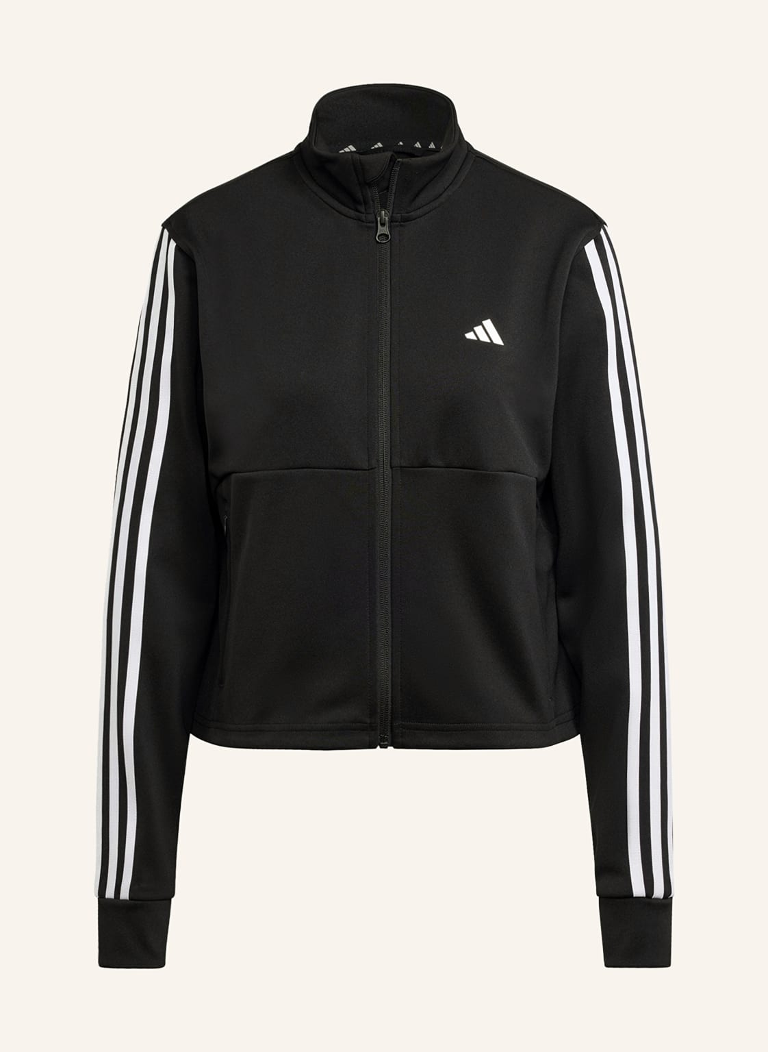 Adidas Sweatjacke Train Essentials schwarz von Adidas