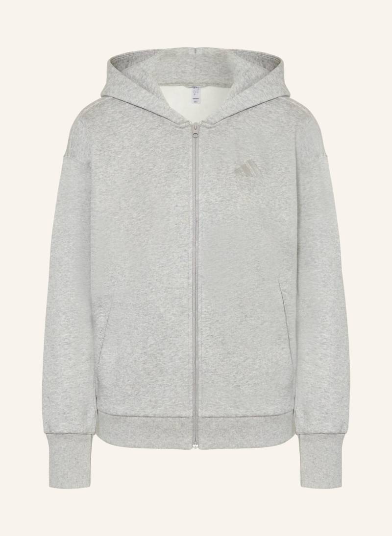 Adidas Sweatjacke grau von Adidas