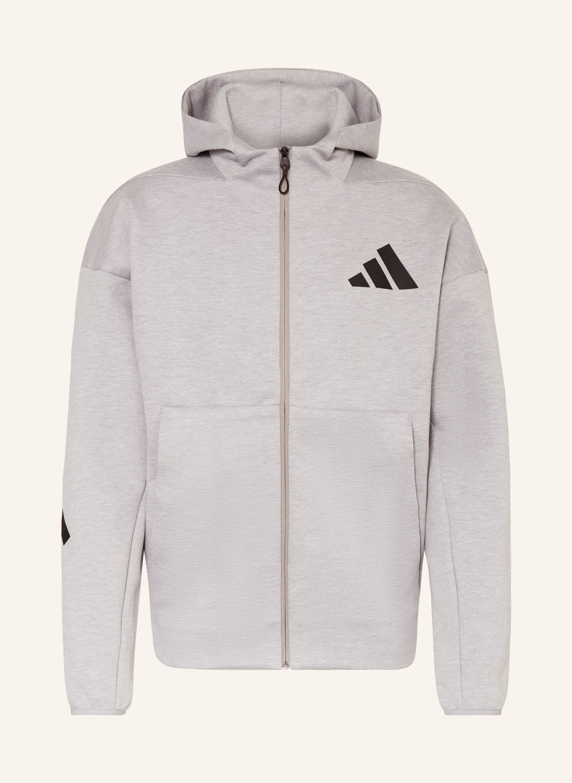 Adidas Sweatjacke grau von Adidas