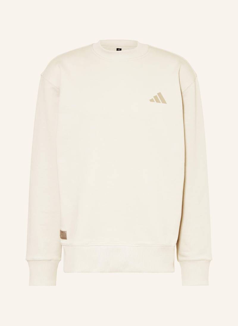 Adidas Sweatshirt Mercedes - Amg Petronas Formula One Team Premium beige von Adidas