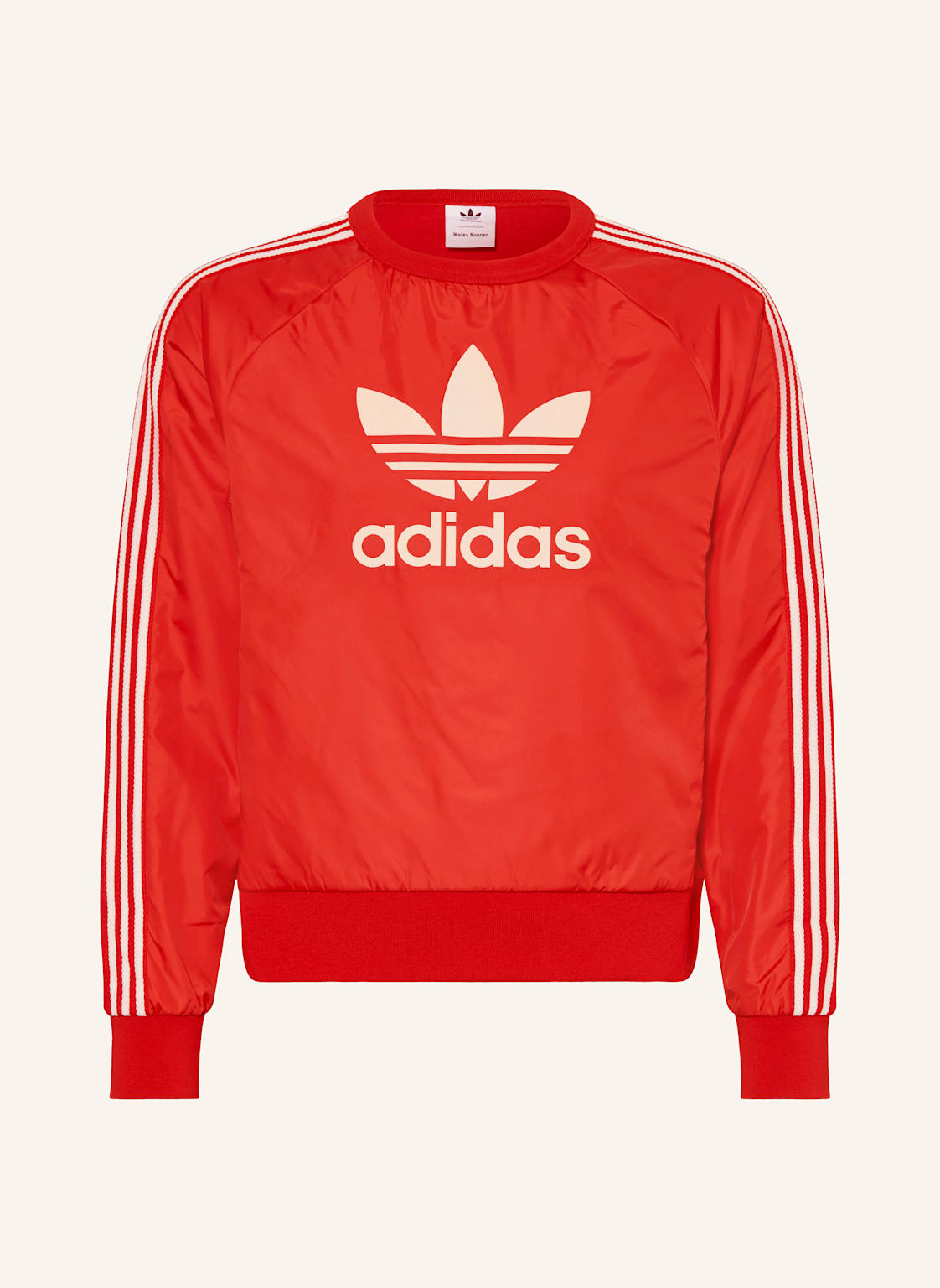 Adidas Sweatshirt Wales Bonner Im Materialmix rot von Adidas