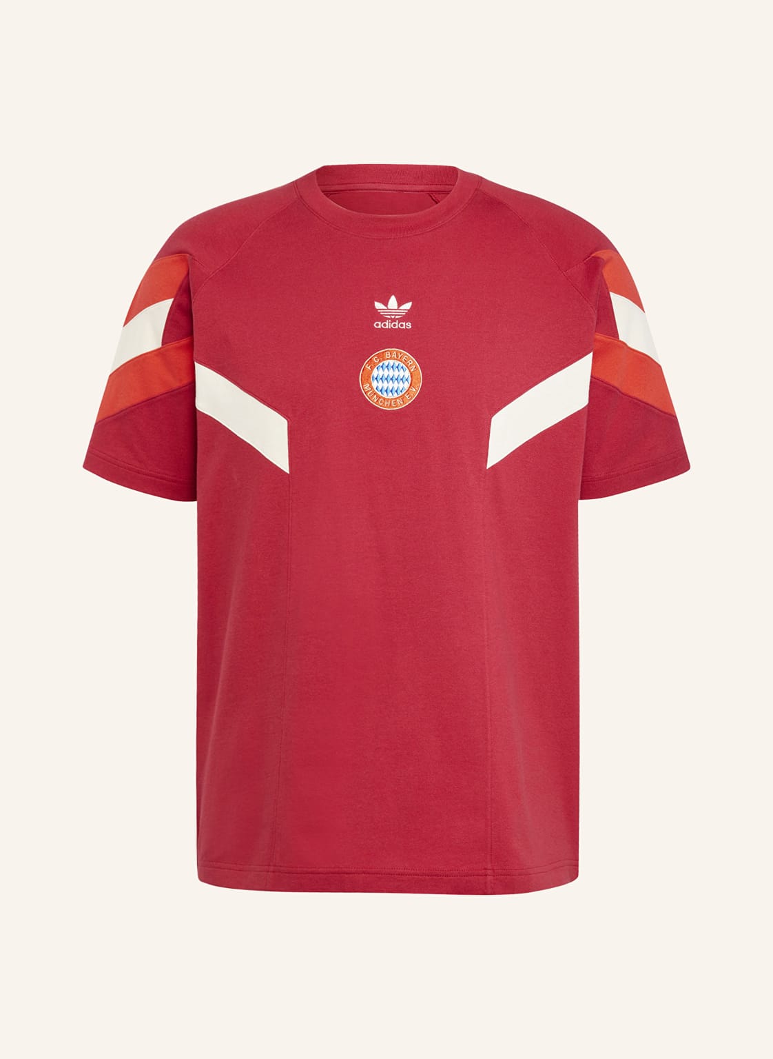 Adidas T-Shirt Fc Bayern Originals rot von Adidas