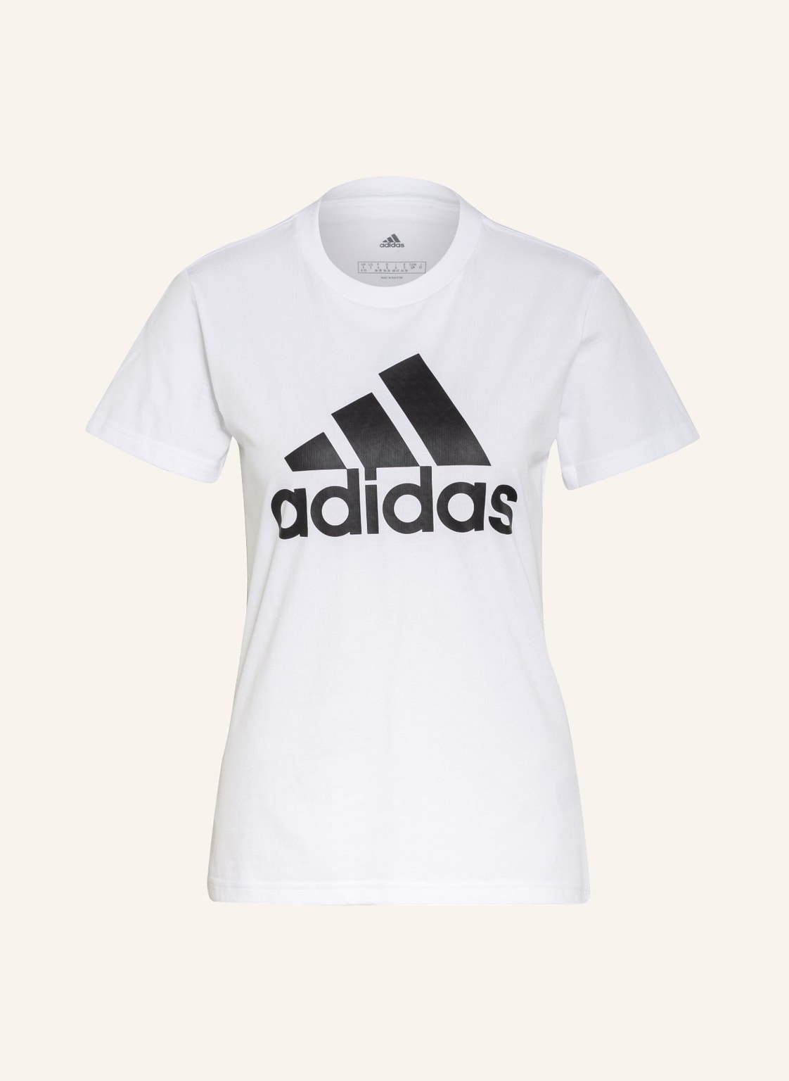 Adidas T-Shirt Loungewear Essentials weiss von Adidas