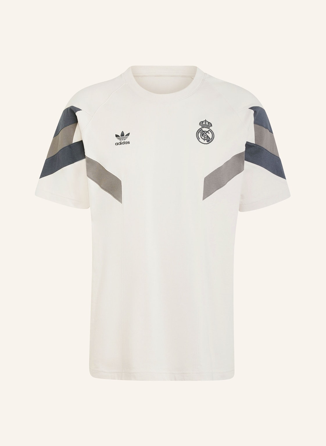 Adidas T-Shirt Real Madrid Originals beige von Adidas