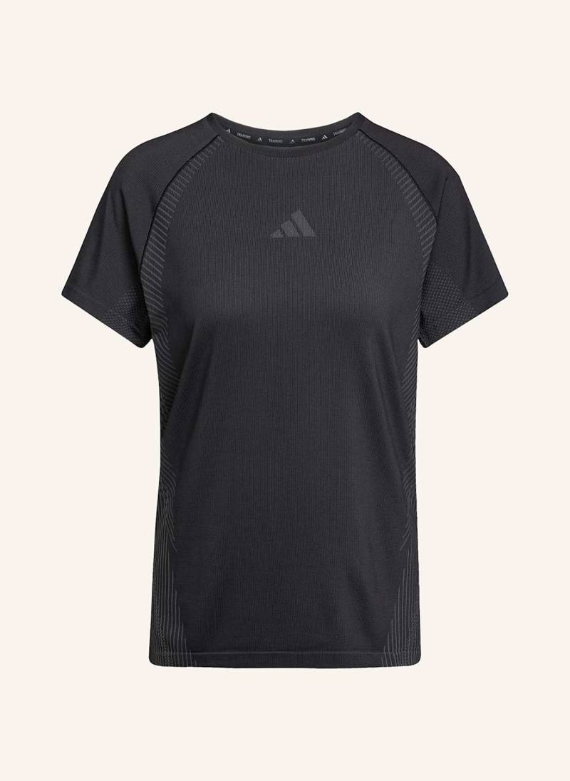 Adidas T-Shirt Seamless Knitted schwarz von Adidas