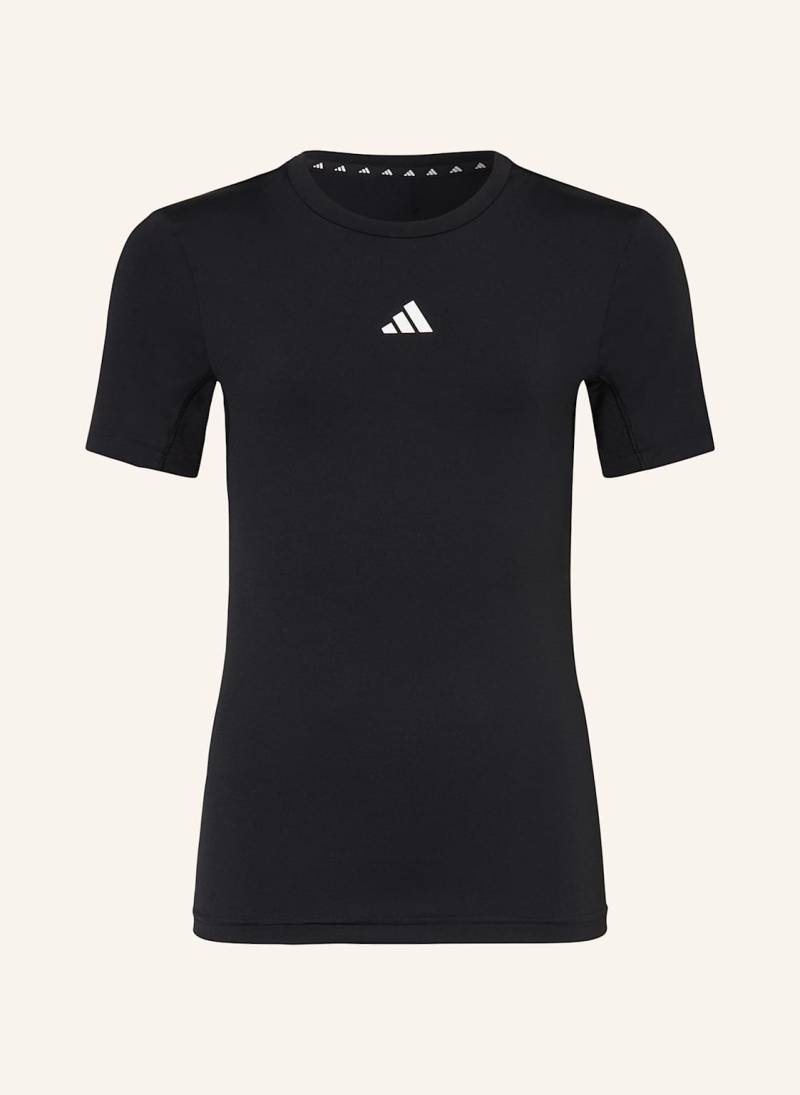 Adidas T-Shirt Techfit schwarz von Adidas