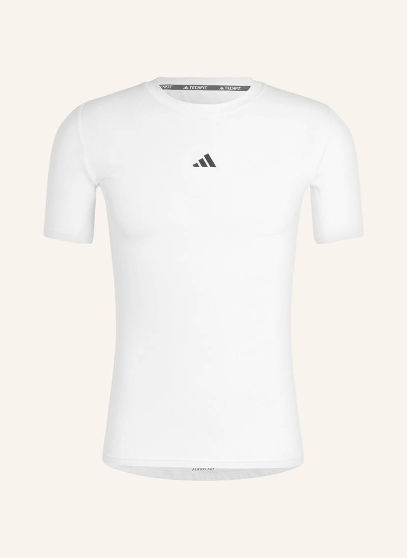 Adidas T-Shirt Techfit weiss von Adidas