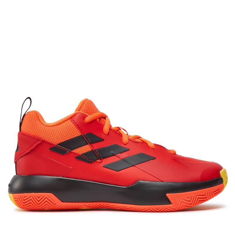 Basketballschuhe adidas Cross Em Up Select Mid Trainers Kids IF0823 Rot von Adidas