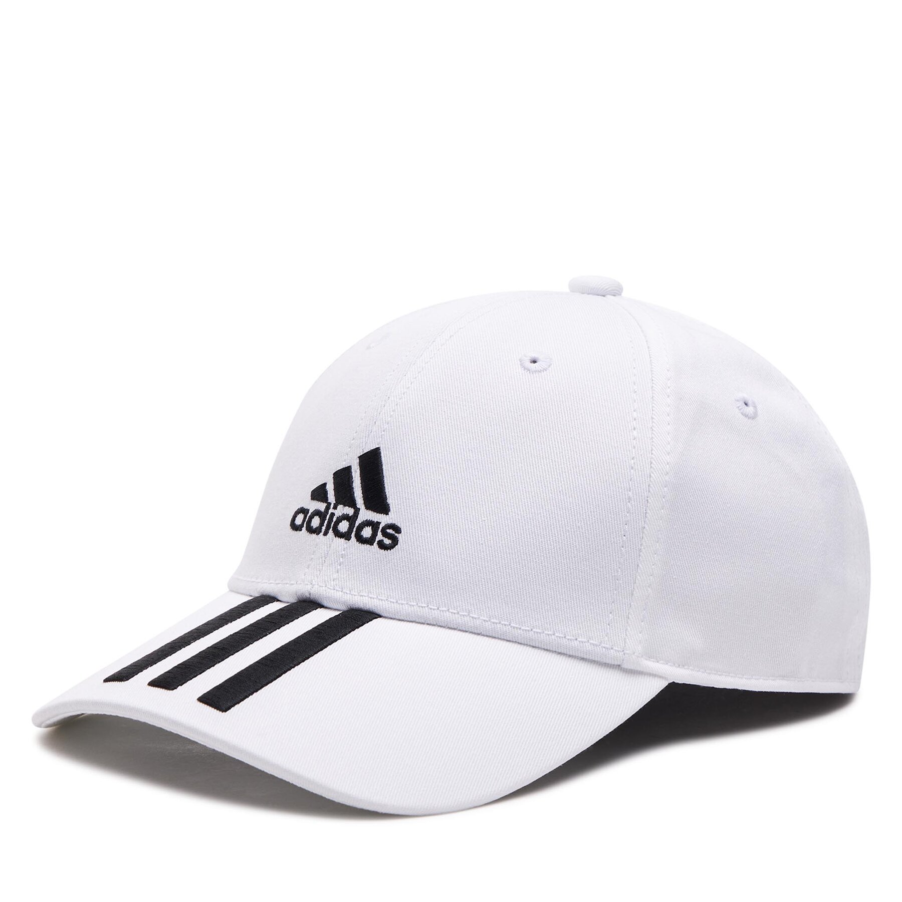 Cap adidas Baseball 3-Stripes Twill Cap FQ5411 Weiß von Adidas