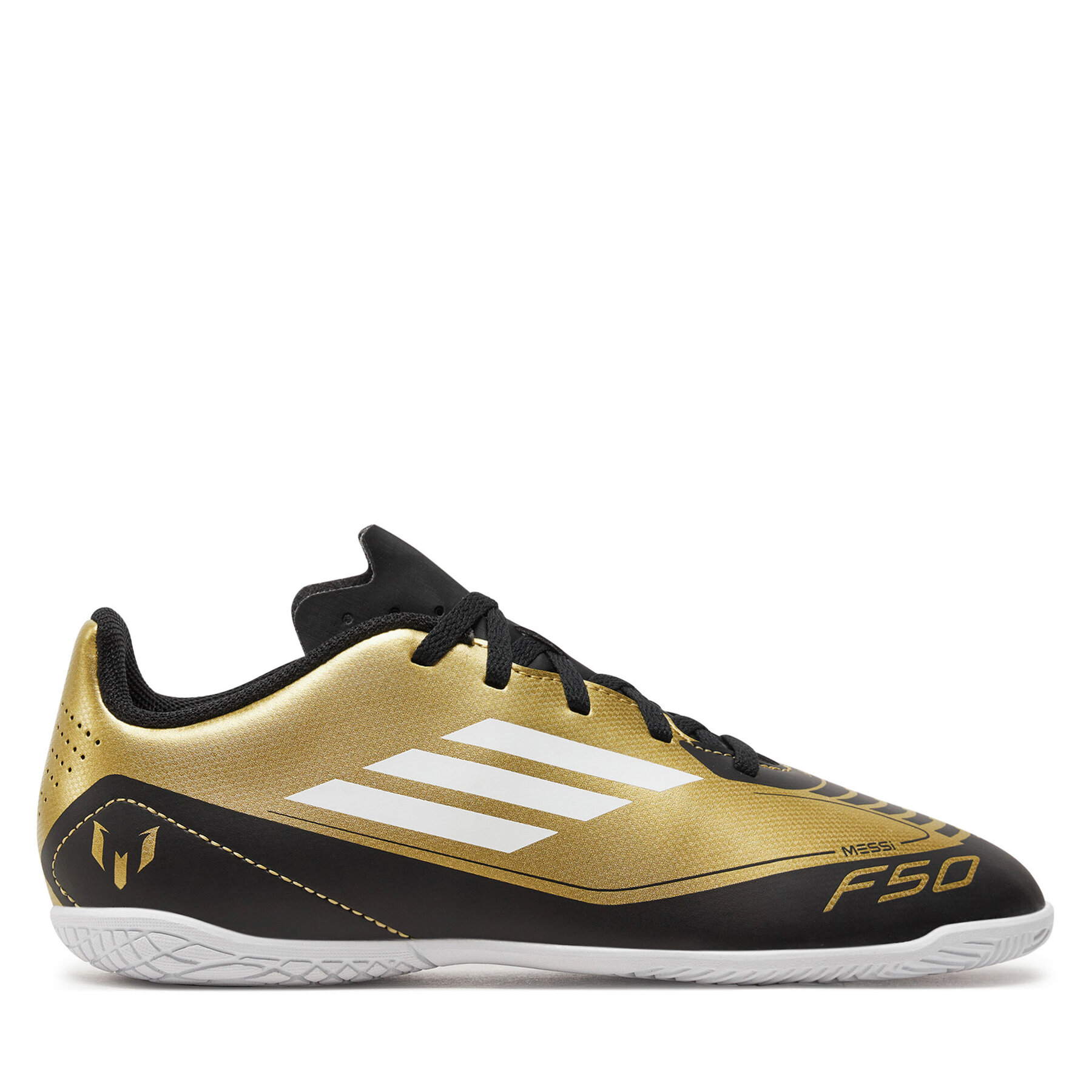 Fußballschuhe adidas F50 Club In J Messi IG9326 Goldfarben von Adidas