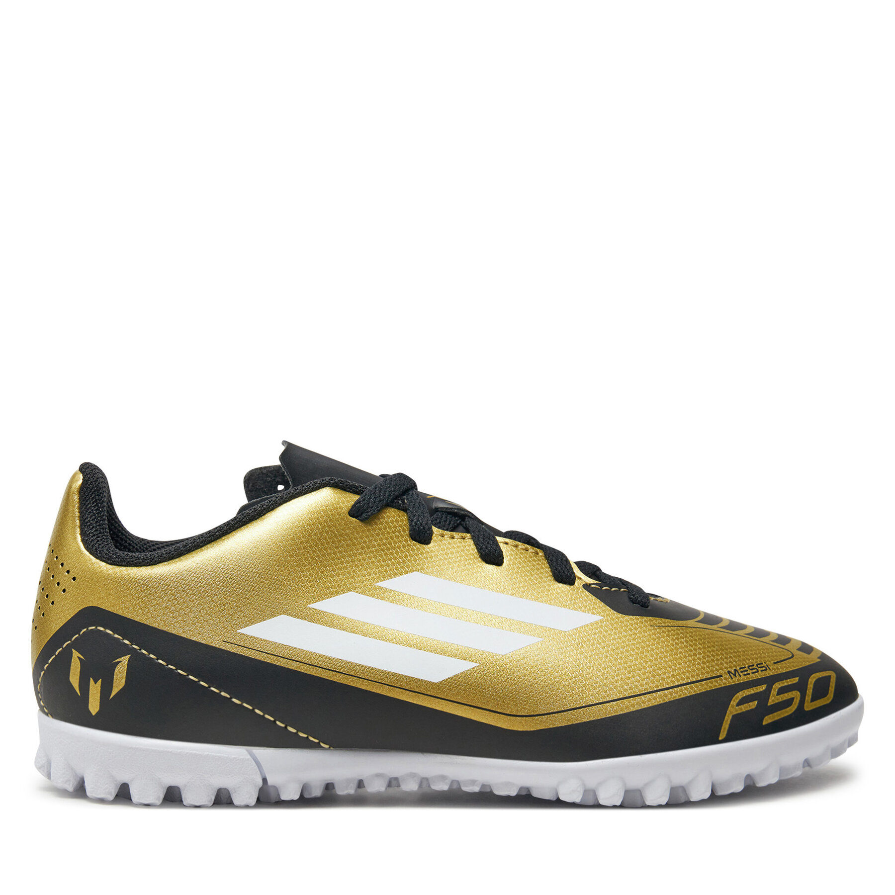 Fußballschuhe adidas F50 Club Messi Turf IG9297 Goldfarben Fußballschuhe adidas F50 Club Messi Turf IG9297 Goldfarben von Adidas